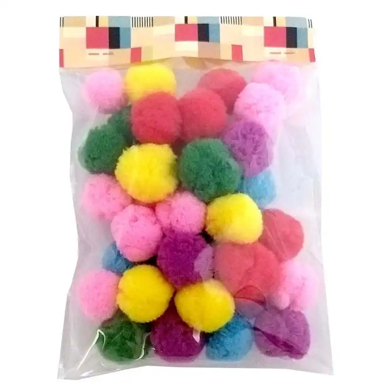 ملزومات عروسک سازی مدل پوم پوم بسته 20 عددی