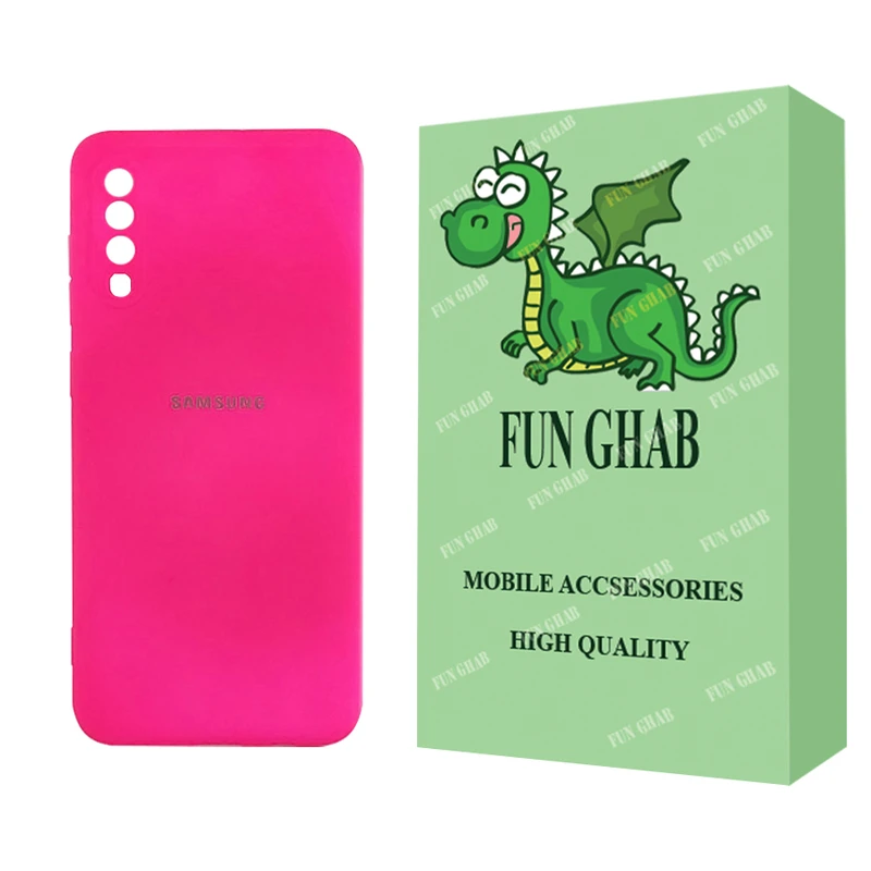کاور فان قاب مدل سیلیکونی مناسب برای گوشی موبایل سامسونگ Galaxy A70