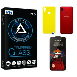 PK Delta Screen Protector For samsung a10s With Back Protector