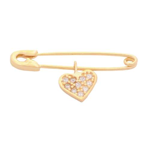 سنجاق سینه طلا 18 عیار طلای مستجابی کد 3