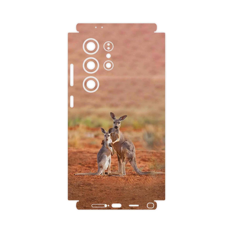برچسب پوششی ماهوت مدل Kangaroo-FullSkin مناسب برای گوشی موبایل سامسونگ Galaxy S24 Ultra