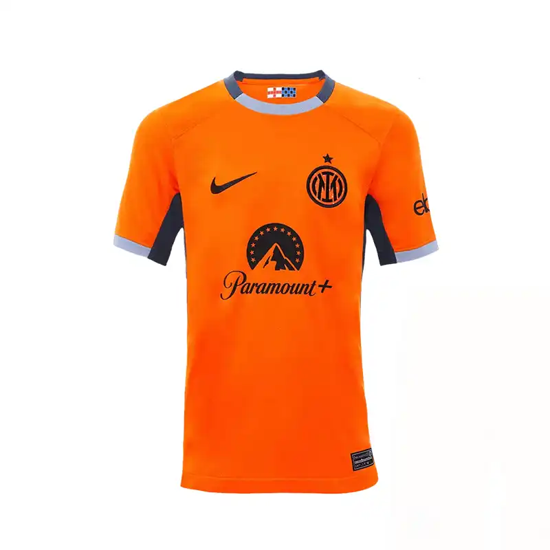 ست تی شرت آستین کوتاه و شلوارک ورزشی مردانه مدل اینتر میلان 3rd 2024