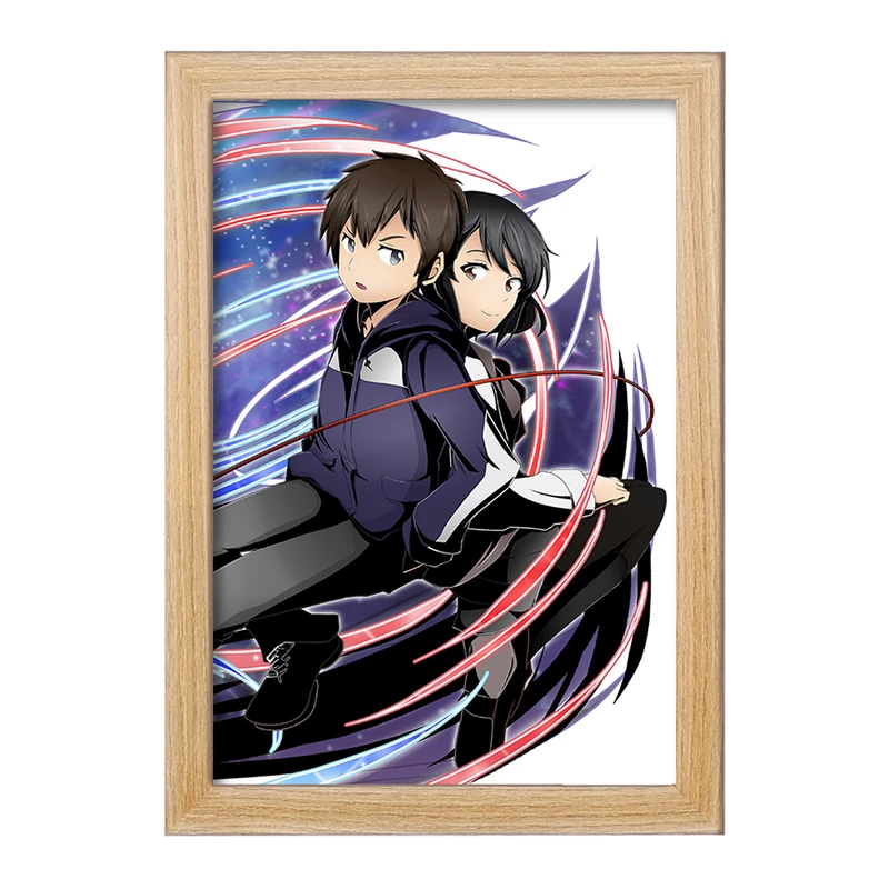 تابلو خندالو مدل تاکی تاچیبانا و میتسویا میامیزو انیمه یورنیم Your Name  کد 16282