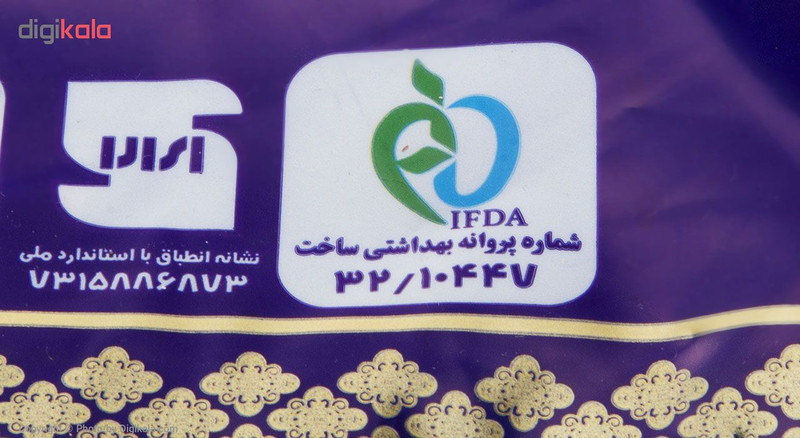 دستمال کاغذی 100 برگ مینا مدل Blue بسته 10 عددی