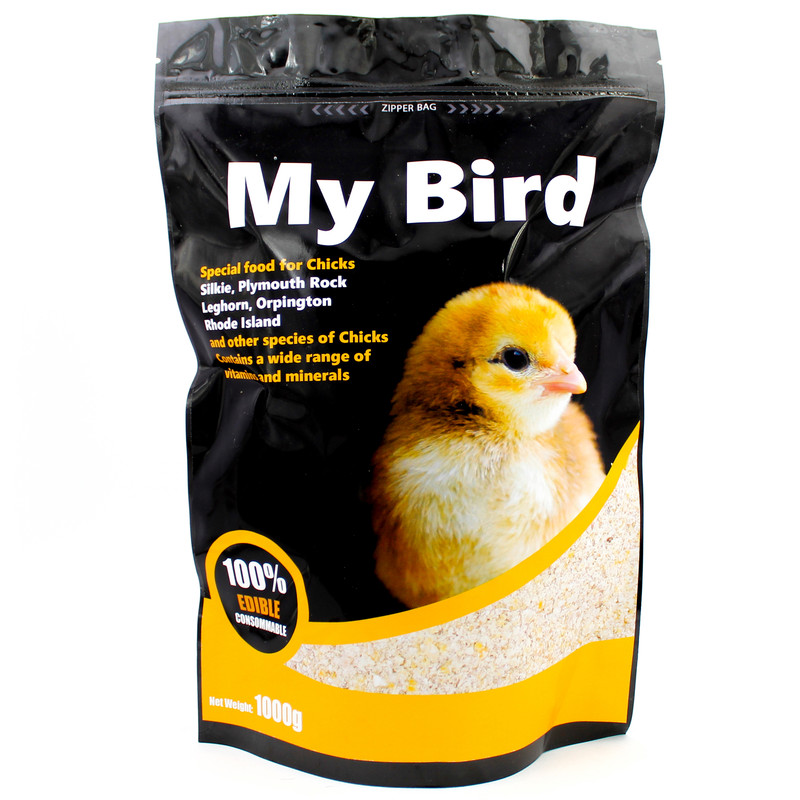 غذای خشک جوجه طیور مای برد کد 2RD وزن 1 کیلوگرم