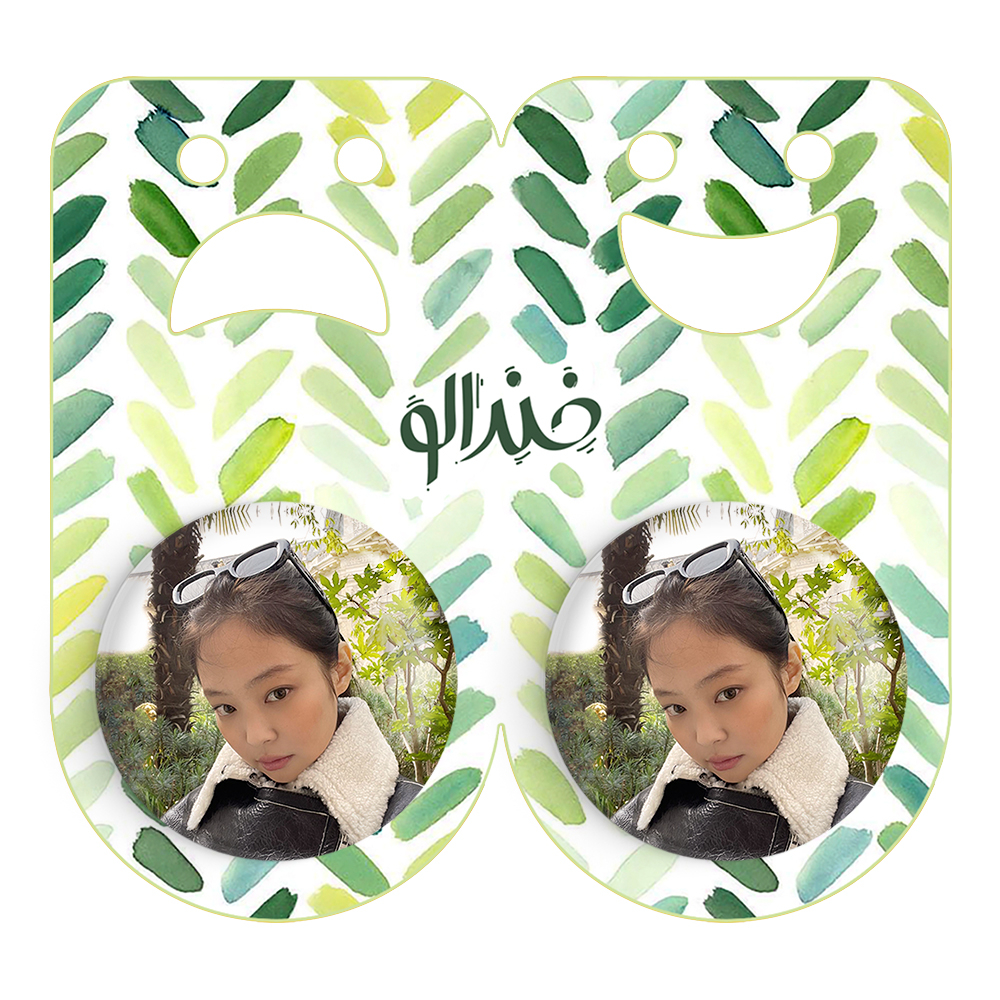 پیکسل خندالو مدل جنی بلک پینک کد 14088 به همراه مگنت