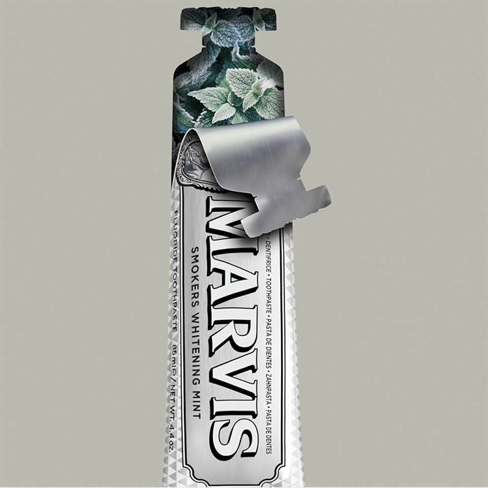 خمیر دندان مارویس مدل Smokers Whitening Mint حجم 85 میلی لیتر -  - 3