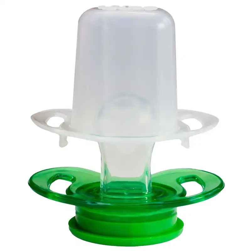 پستانک ارتودنسی وی کر مدل دربدار شفاف چاپدار Comfort