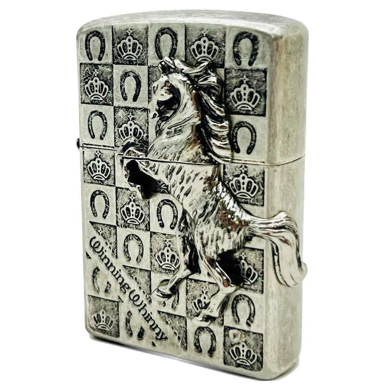 فندک چیف مدل Winning Whinny کد SN-LICH-2201-16 طرح برجسته ی اسب