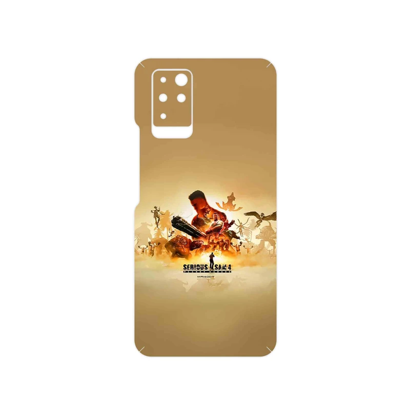 برچسب پوششی ماهوت مدل Serious Sam Game Series مناسب برای گوشی موبایل اینفینیکس Note 10