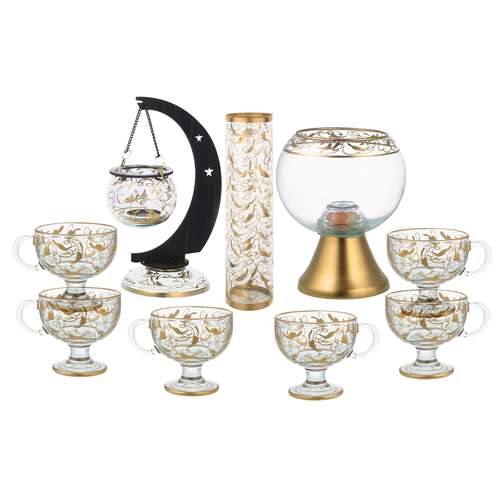 مجموعه ظروف هفت سین 9 پارچه مدل MJMo69000