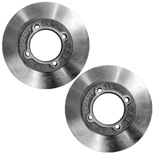  دیسک ترمز چرخ جلو مدل Ghafri مناسب برای پراید بسته 2 عددی