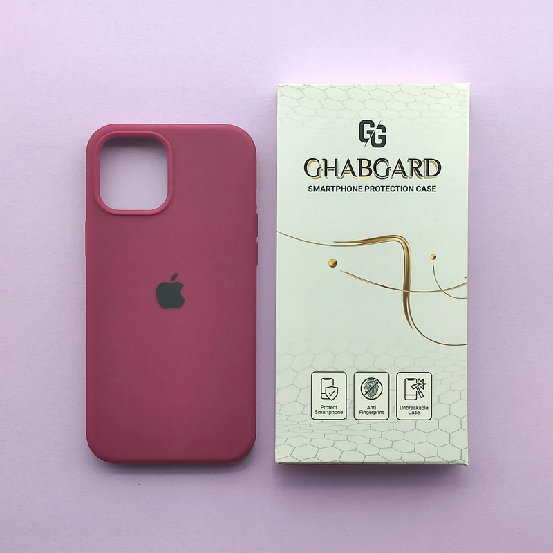  کاور قاب گارد مدل سیلیکونی ساده مناسب برای گوشی موبایل اپل iPhone 12 Pro Max