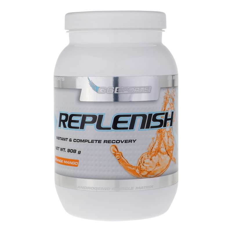 پودر رپلنیش پرتقال و انبه جی سیکس اسپورت - 908 گرم پودر رپلنیش پرتقال و انبه جی سیکس اسپورت - 908 گرم