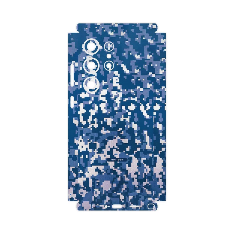 برچسب پوششی ماهوت مدل Army_Winter_Pixel-FullSkin مناسب برای گوشی موبایل سامسونگ Galaxy S24 Ultra