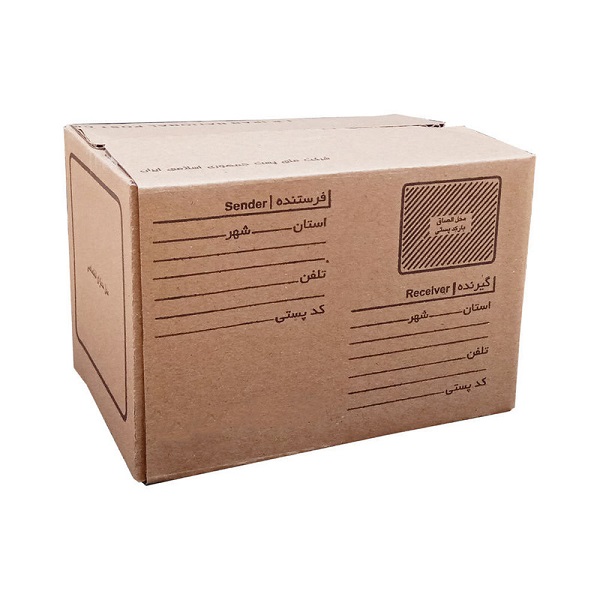 جعبه بسته بندی مدل c-6 سه لایه بسته 10 عددی