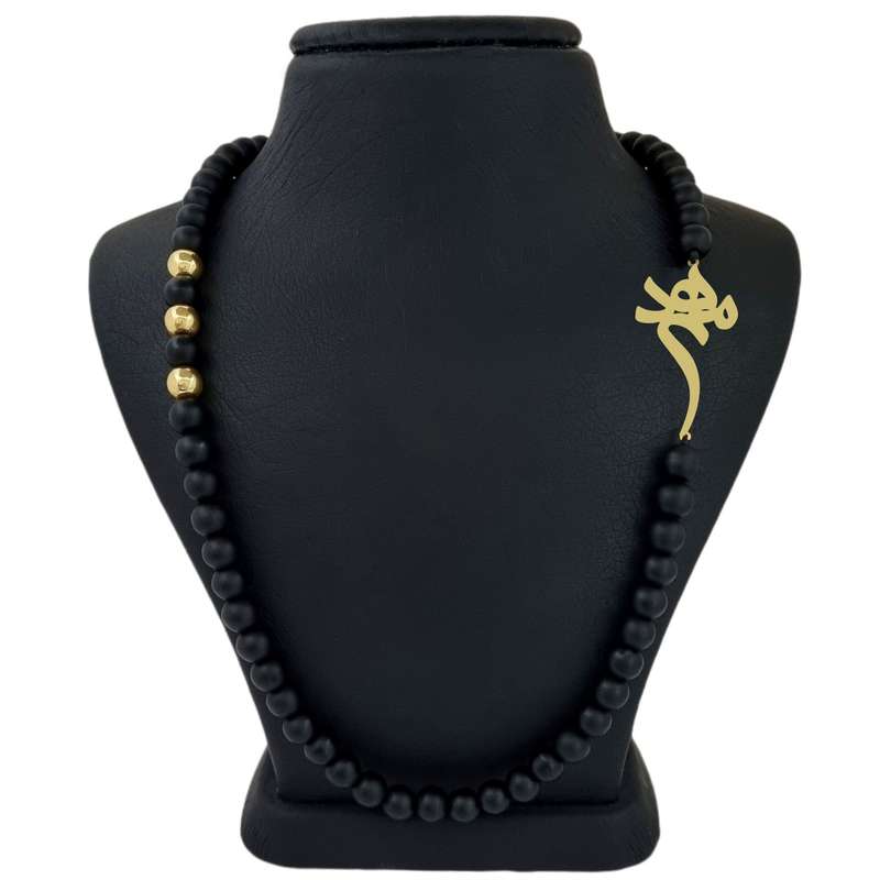 گردنبند طلا  18 عیار بچگانه لیردا مدل اسم مهدی کد 30301