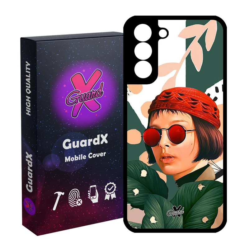 کاور گارد ایکس طرح ماتیلدا مدل Glass10341 مناسب برای گوشی موبایل سامسونگ Galaxy S21 FE
