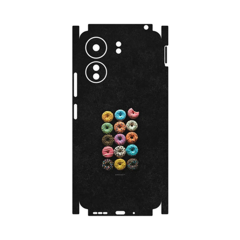 برچسب پوششی ماهوت مدل Doughnut-FullSkin مناسب برای گوشی موبایل شیائومی Redmi 13C