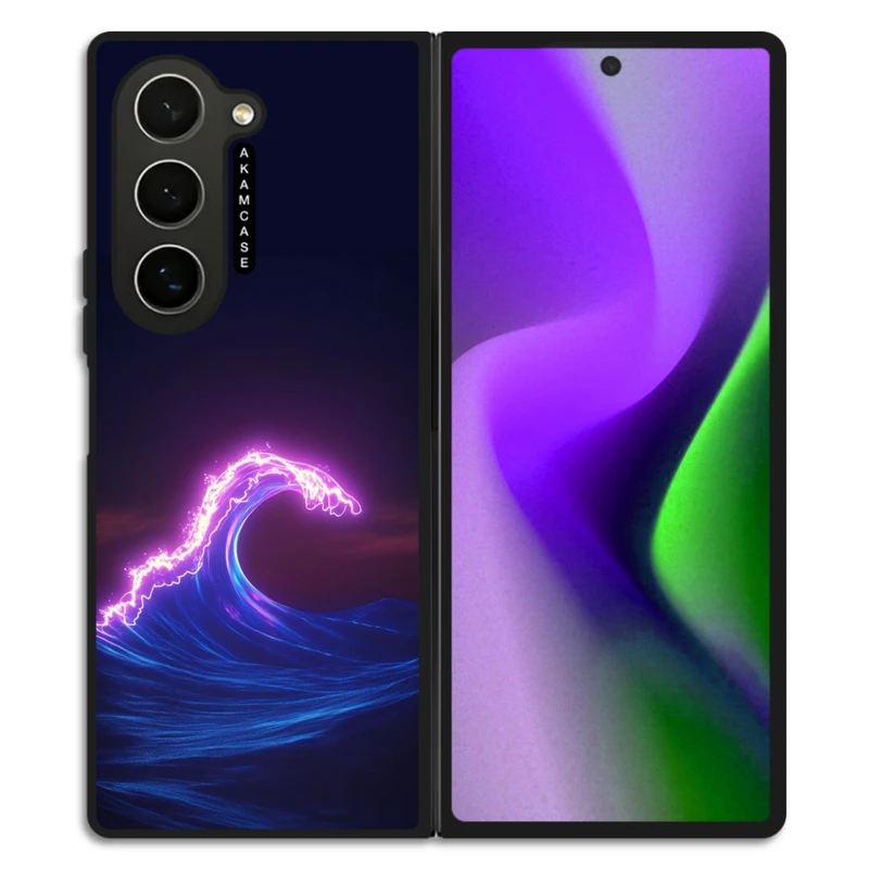 کاور آکام مدل AMC-WSGZFOLD6-NEON-18 مناسب برای گوشی موبایل سامسونگ Galaxy Z Fold 6