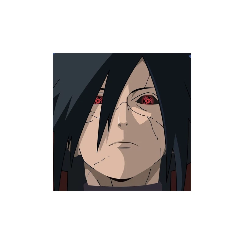 استیکر لپ تاپ و موبایل مدل انیمه طرح ناروتو مادارا اوچیها کد 6051