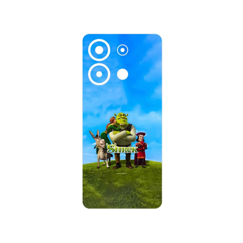 برچسب پوششی ماهوت مدل Shrek مناسب برای گوشی موبایل شیائومی Redmi Note 13 4G