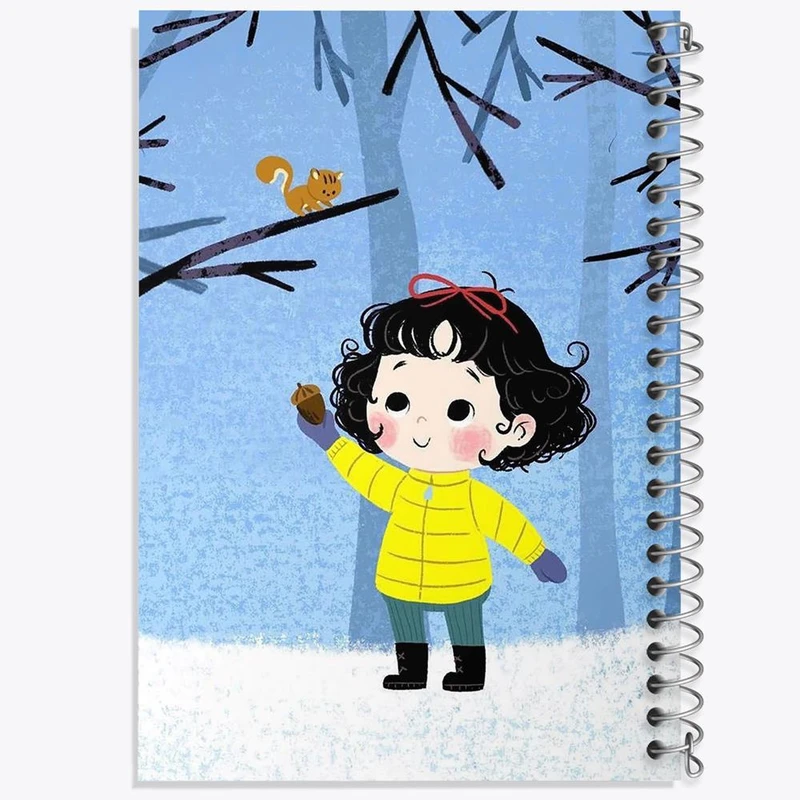 دفتر لیست خرید 50 برگ خندالو طرح دخترونه کد 6043