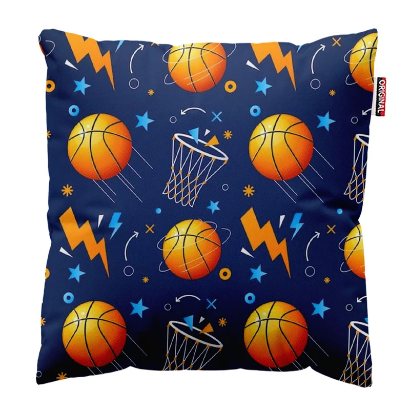 کوسن پاد آفرین طرح بسکتبال سایز 30*30 سانتی متر