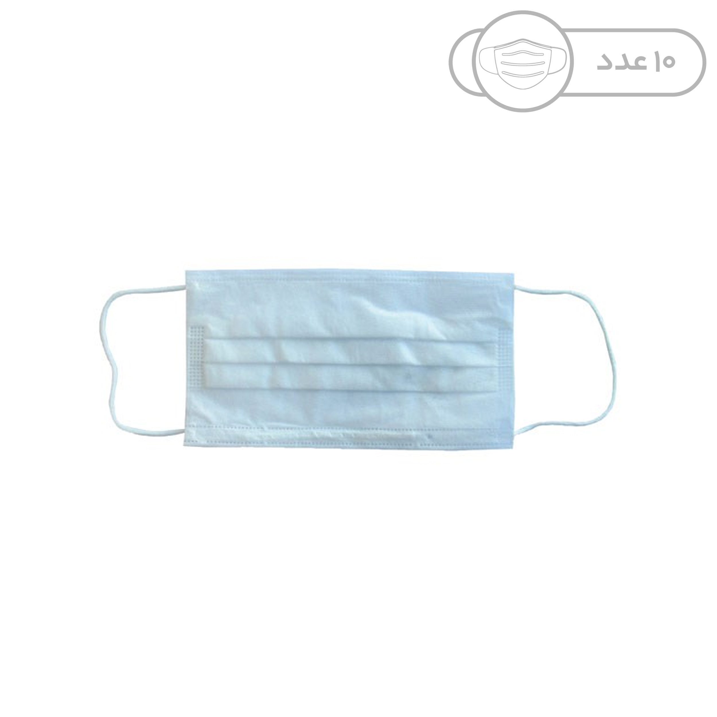10 pcs Disposable protective breathable face Mask 3 Ply Non woven safe Anti-dust and viruses filter, model nano