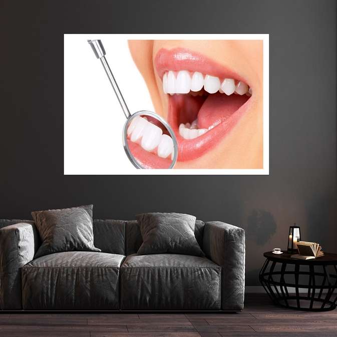 تابلو بکلیت طرح دندان و دندانپزشکی مدل قاب شاسی W-s10137 تابلو بکلیت طرح دندان و دندانپزشکی مدل قاب شاسی W-s10137