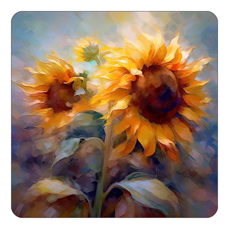 مگنت کاکتی طرح نقاشی رنگ روغن مدل mp72391