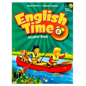 کتاب english time 6 اثر susan rivers and setsuko toyama انتشارات الوندپویان