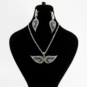 نیم ست نقره زنانه کد AV067