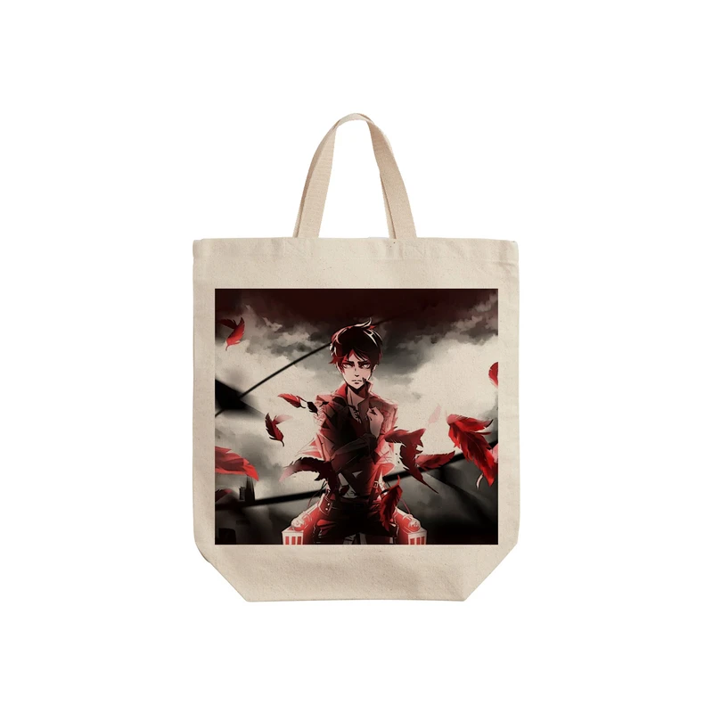 ساک خرید ترمه طراحان ایده مدل Attack on Titan کد strm0381 - S