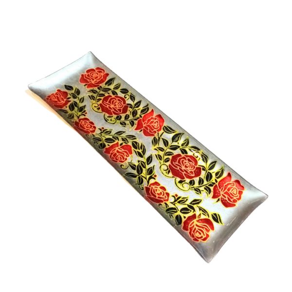 شیرینی خوری ویترای طرح گل رز کد 312