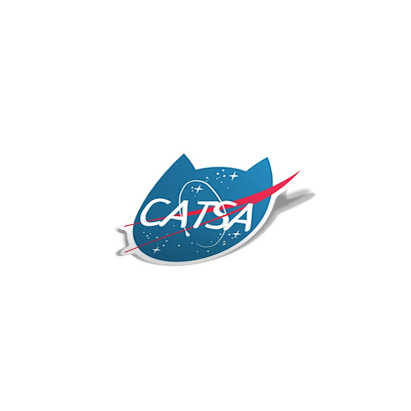 استیکر تزئینی موبایل و تبلت لولو مدل  ناسا گربه ای CAT NASA کد 568  