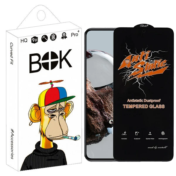 محافظ صفحه نمایش بوک مدل Antistatic Glavers مناسب برای گوشی موبایل شیائومی 12T / 12t Pro