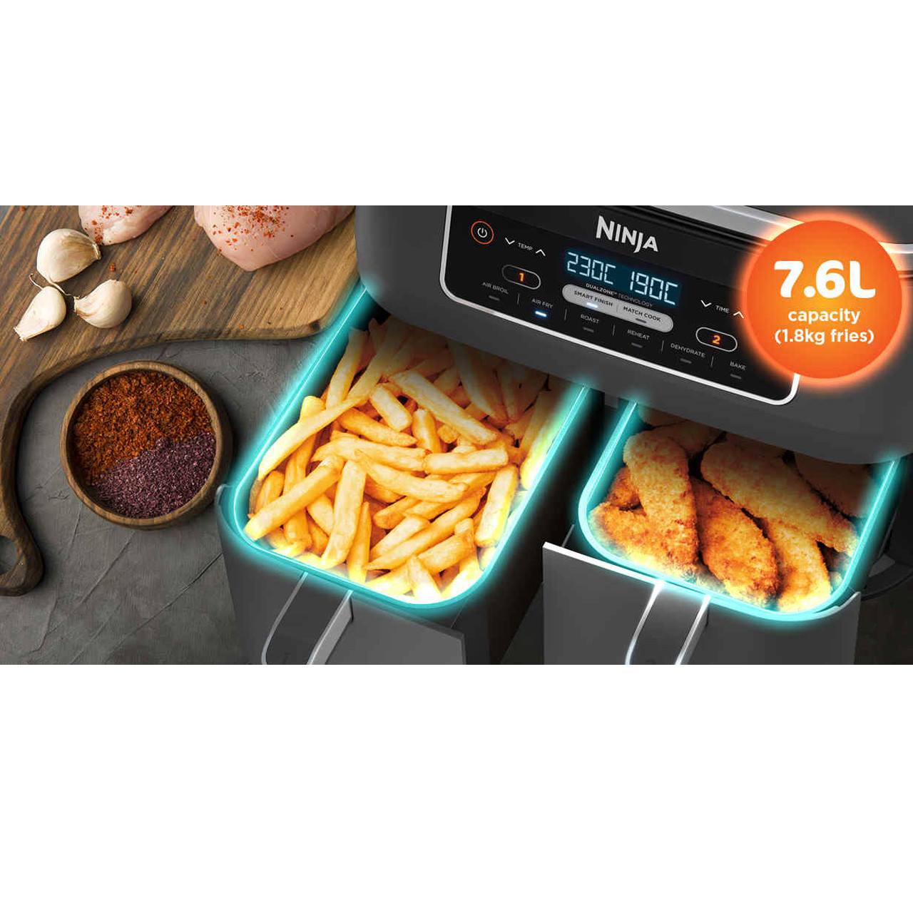 سرخ کن بدون روغن نینجا مدل AF300 سرخ کن بدون روغن نینجا مدل AF300