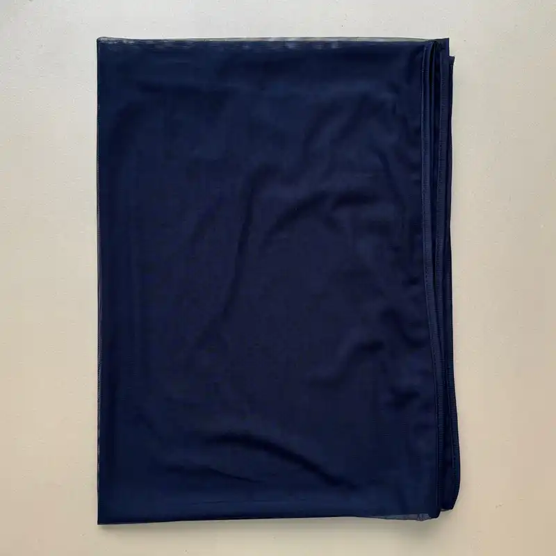 شال زنانه مدل ساده توری فانتزی مهمانی دور نوار دوزی شده تابستانی کد 2