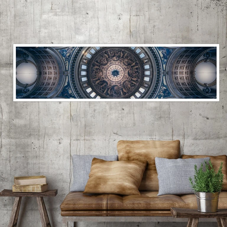 تابلو بکلیت طرح معماری کلیسا مدل کشیده W-7506