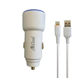 شارژر فندکی 18وات آلیسون کد206 مدل ALS-623 به همراه کابل usb-c