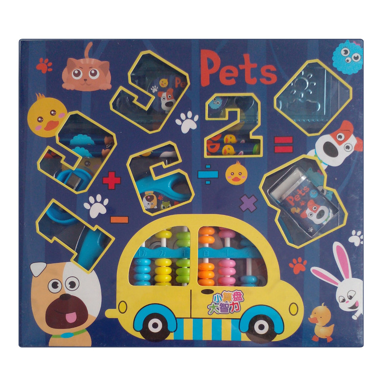 بسته لوازم التحریر مدل Pets مجموعه 6 عددی