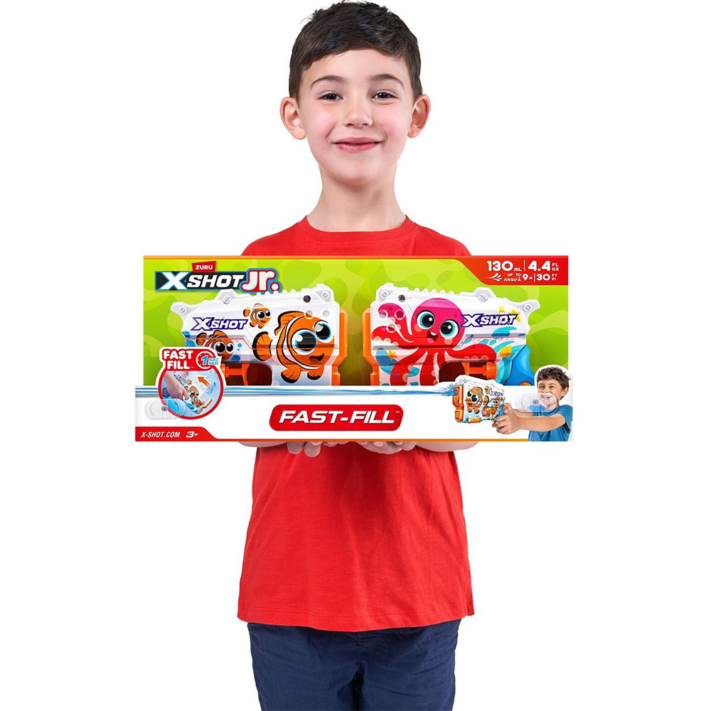 تفنگ آب پاش زورو مدل X-Shot Fast Fill بسته 2 عددی