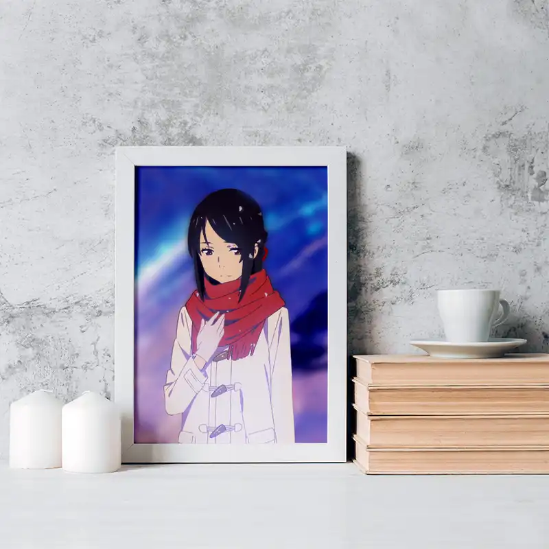 تابلو خندالو مدل میتسویا میامیزو انیمه یورنیم کد 16244