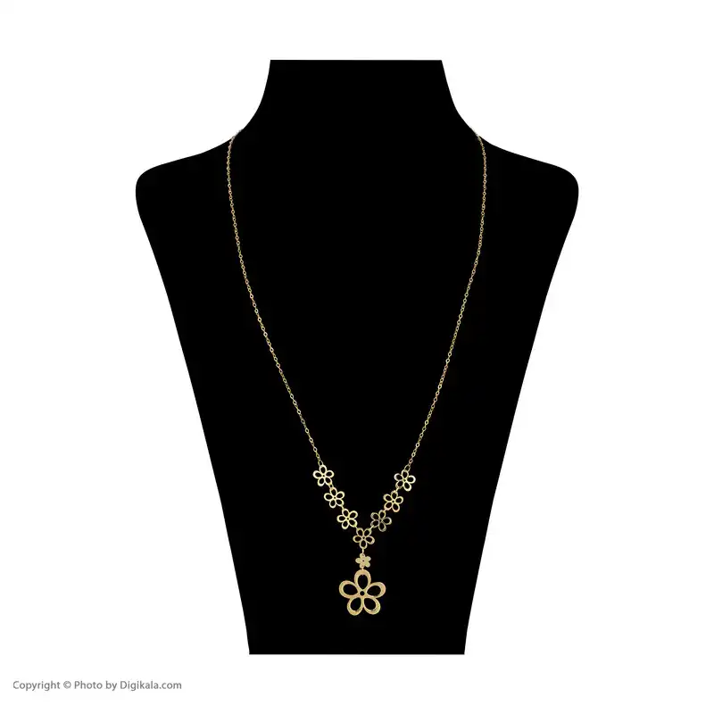 گردنبند طلا 18 عیار زنانه الن نار مدل EN1186