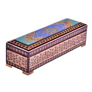 قلمدان خاتم کاری مدل یشم کد SA2006