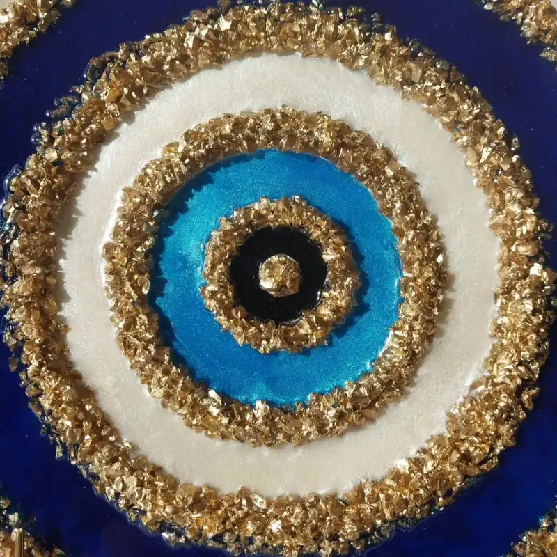 تابلو رزینی مدل چشم نظر