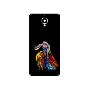 MAHOOT Rainbow Hair Digital Art Cover Sticker for OnePlus 3