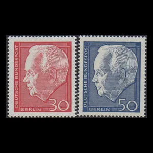 تمبر یادگاری مدل خارجی مجموعه  2 عددی