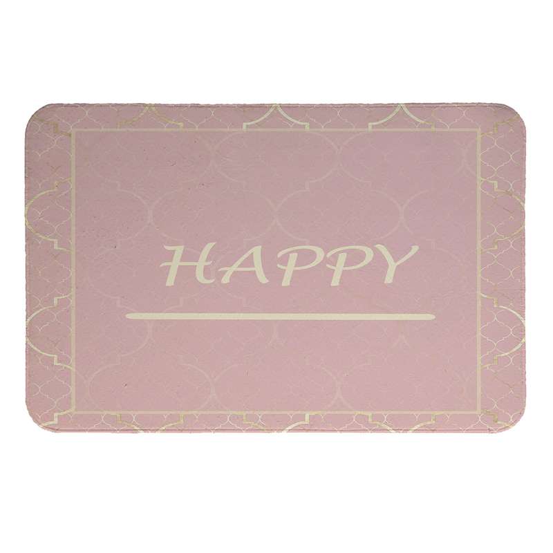  پادری  طرح Happy کد 8690 سایز 50 × 70 سانتی متر